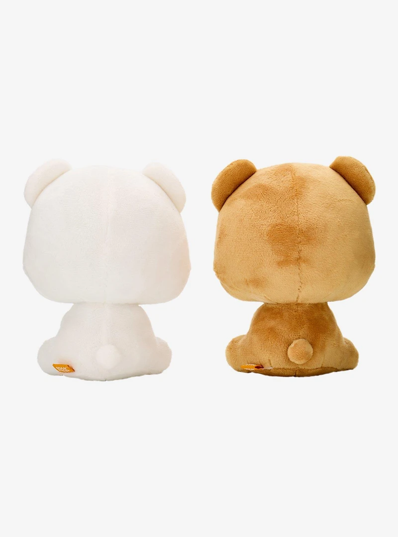 Milk & Mocha Bear 6 Inch Plush Set