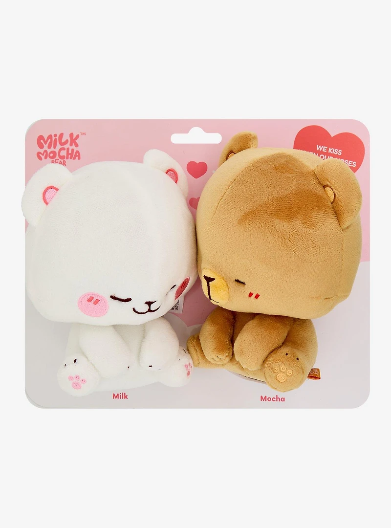 Milk & Mocha Bear 6 Inch Plush Set