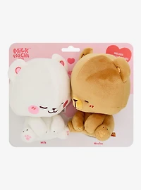 Milk & Mocha Bear 6 Inch Plush Set