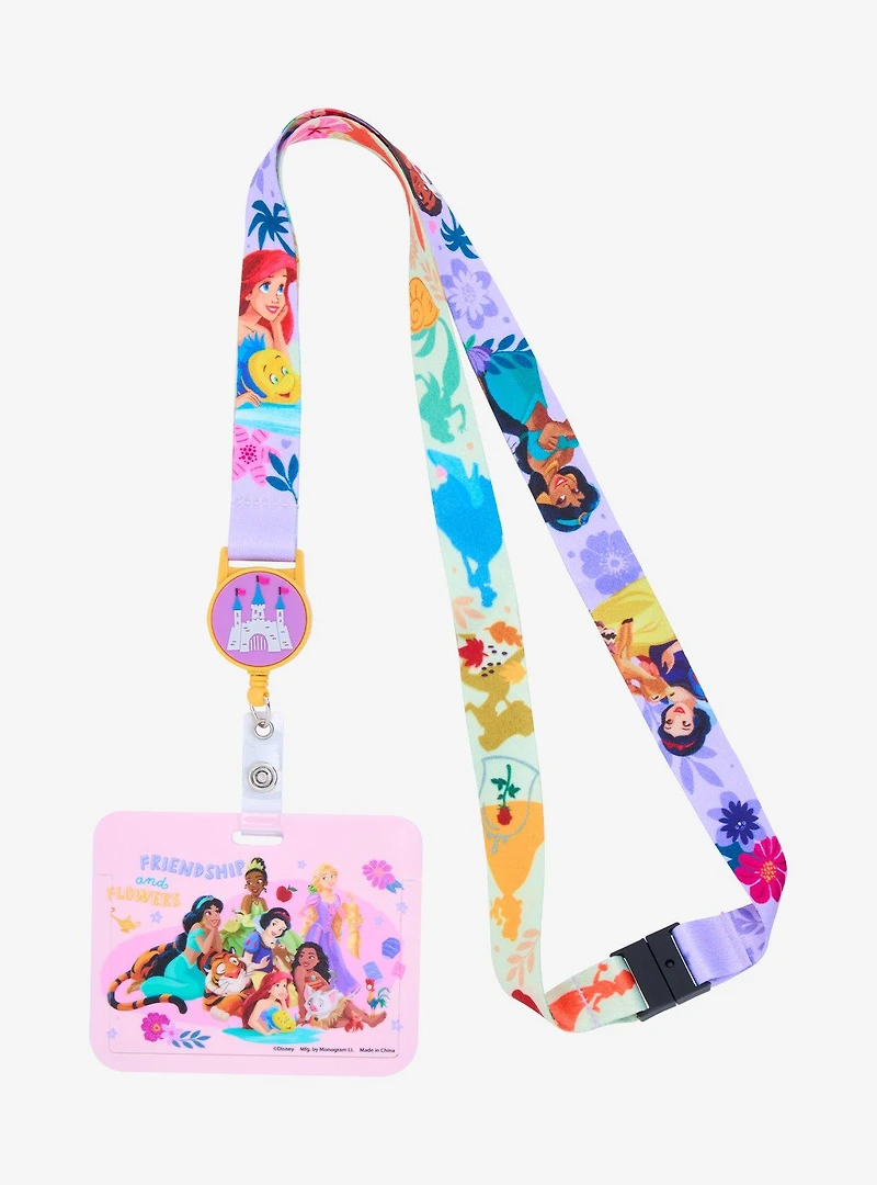 Disney Princess Castle Retractable Lanyard — BoxLunch Exclusive