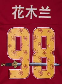 Disney Mulan Mushu Women's Cropped Football Jersey — BoxLunch Exclusive