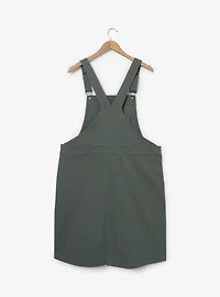 Disney Winnie the Pooh Badges Women's Plus Overall Dress — BoxLunch Exclusive