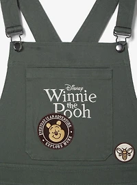 Disney Winnie the Pooh Badges Women's Plus Overall Dress — BoxLunch Exclusive