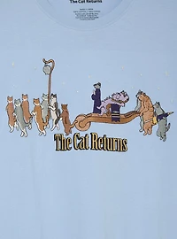 Studio Ghibli® The Cat Returns Embroidered Women's Plus T-Shirt - BoxLunch Exclusive