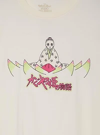 Studio Ghibli® The Tale of Princess Kaguya Embroidered Women's Plus T-Shirt - BoxLunch Exclusive