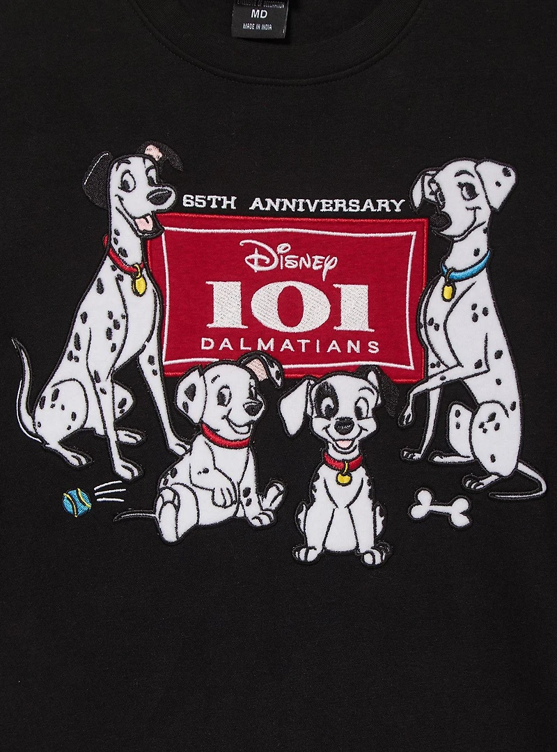 Disney 101 Dalmatians Logo Color Block Crewneck - BoxLunch Exclusive
