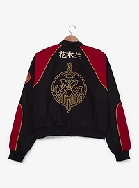 Disney Mulan Icons Women's Plus Cropped Moto Jacket — BoxLunch Exclusive