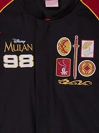 Disney Mulan Icons Women's Plus Cropped Moto Jacket — BoxLunch Exclusive