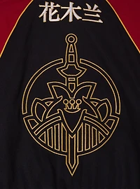 Disney Mulan Icons Women's Plus Cropped Moto Jacket — BoxLunch Exclusive