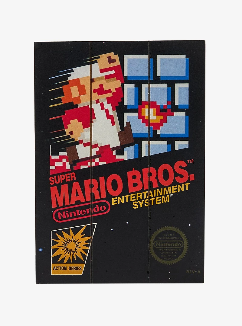 Nintendo Super Mario Bros. Retro Wall Art