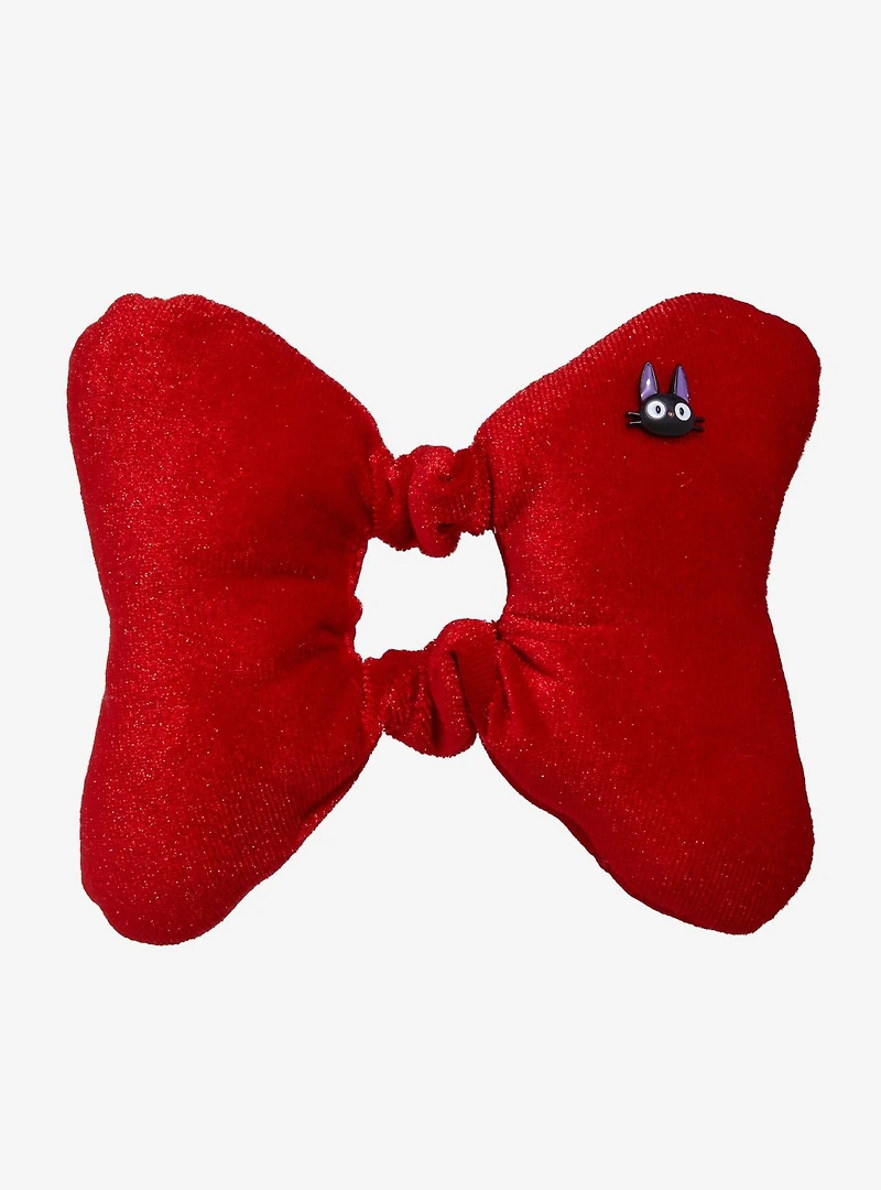 Studio Ghibli® Kiki's Delivery Service Kiki's Bow Figural Plush Scrunchie - BoxLunch Exclusive