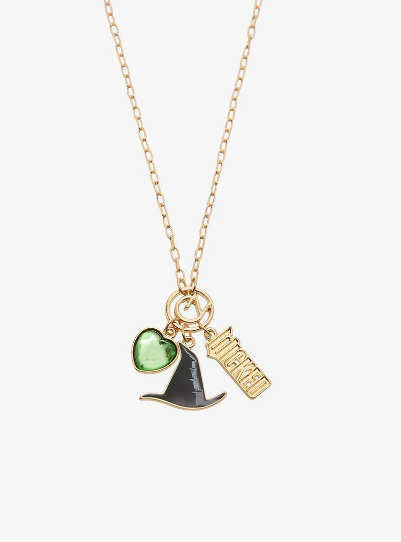 Wicked Glinda & Elphaba Charm Bestie Necklace Set - BoxLunch Exclusive