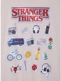 Stranger Things Sticker Icons T-Shirt