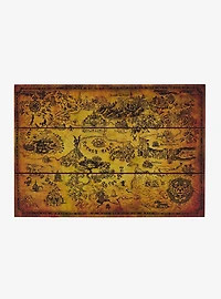 Nintendo The Legend of Zelda Hyrule Map Wall Art — BoxLunch Exclusive