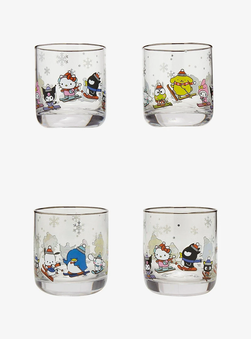 Sanrio Winter Wonderland Drinking Glass Set