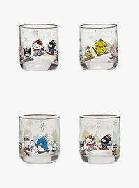 Sanrio Winter Wonderland Drinking Glass Set