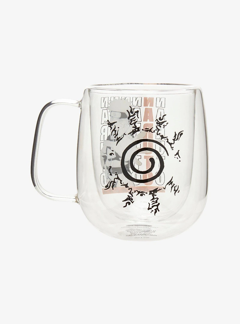 Naruto Shippuden Glass Mug — BoxLunch Exclusive