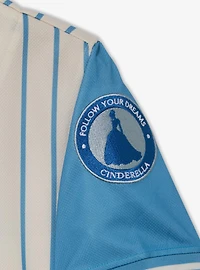 Disney Princess Cinderella Women's Cropped Baseball Jersey — BoxLunch Exclusive