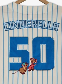 Disney Princess Cinderella Women's Plus Cropped Baseball Jersey — BoxLunch Exclusive