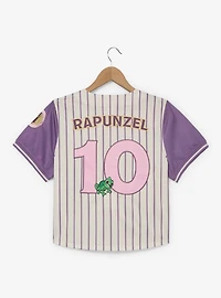 Disney Princess Rapunzel Women's Cropped Baseball Jersey — BoxLunch Exclusive