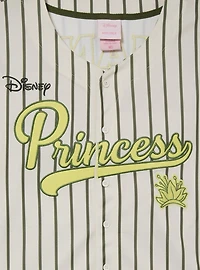 Disney Princess Tiana Women's Plus Cropped Baseball Jersey — BoxLunch Exclusive