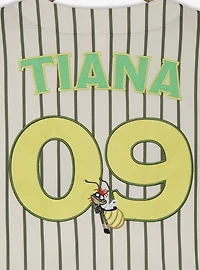 Disney Princess Tiana Women's Plus Cropped Baseball Jersey — BoxLunch Exclusive
