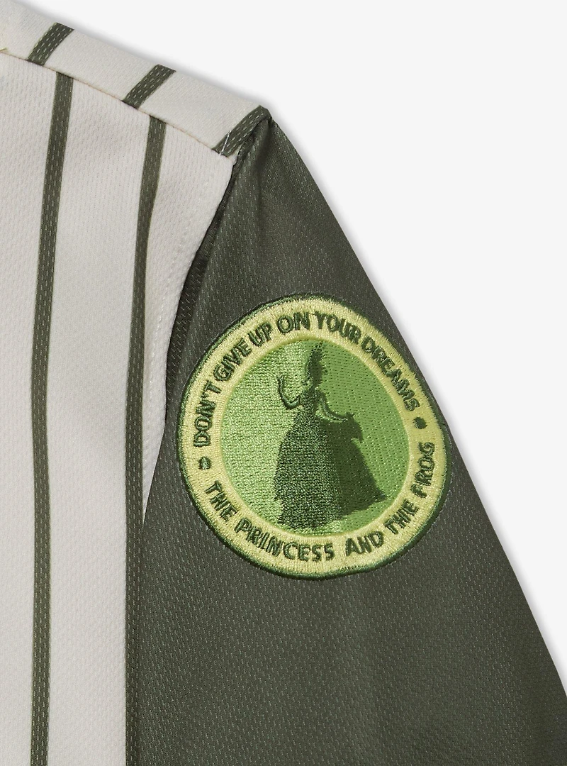 Disney Princess Tiana Women's Plus Cropped Baseball Jersey — BoxLunch Exclusive