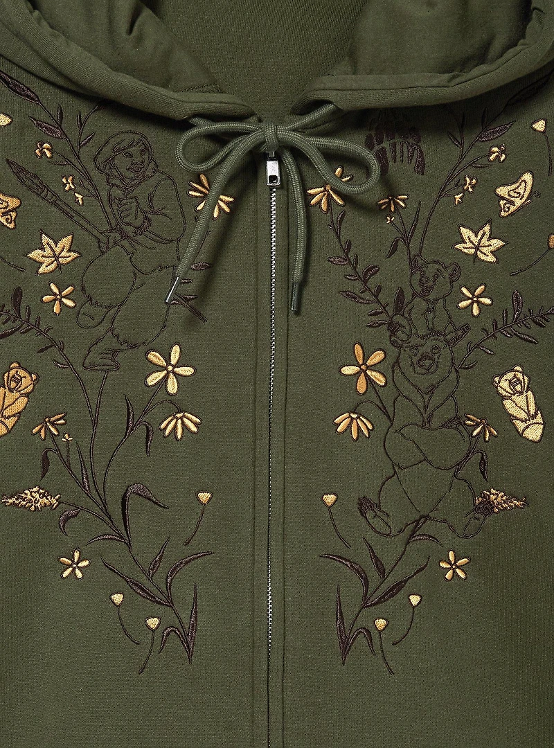 Disney Brother Bear Botanical Zip Hoodie — BoxLunch Exclusive