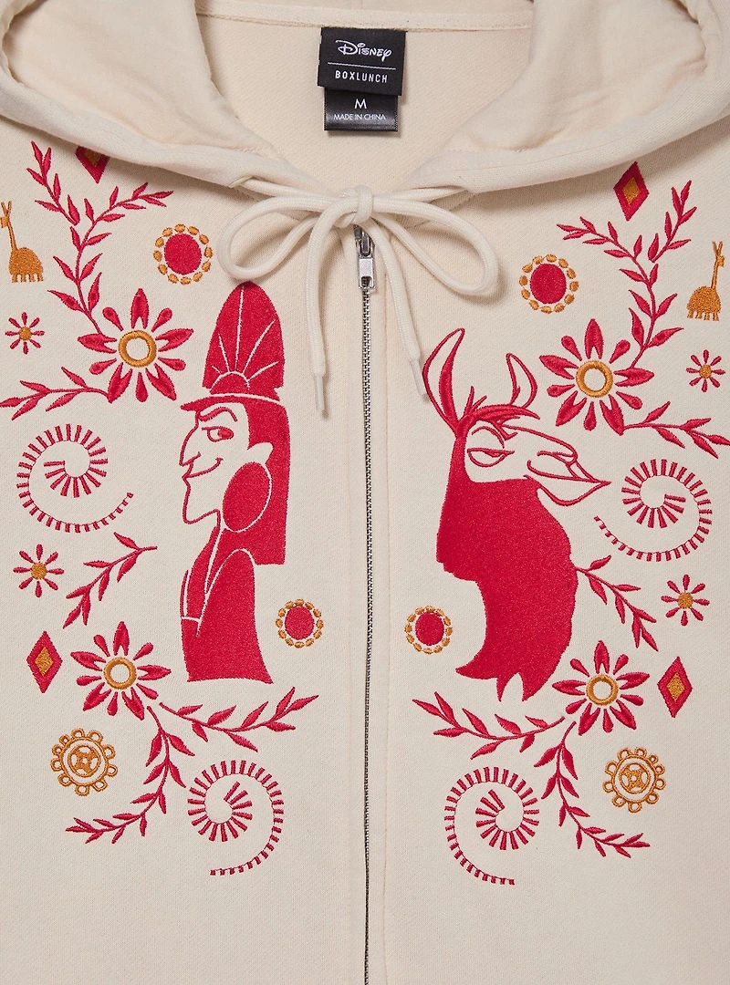 Disney The Emperor's New Groove Kuzco Llama Zip Hoodie - BoxLunch Exclusive