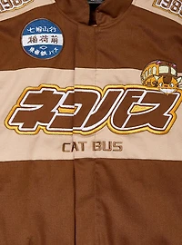 Studio Ghibli® My Neighbor Totoro Catbus Women's Cropped Racing Jacket - BoxLunch Exclusive