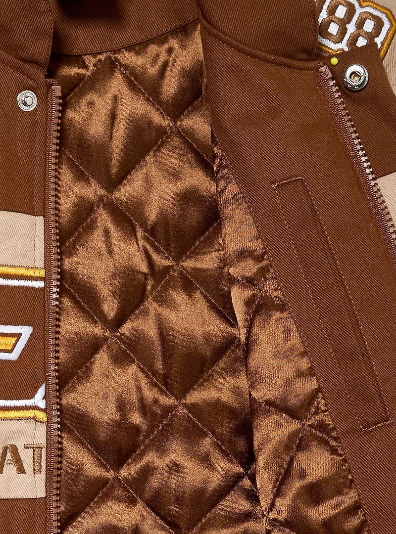 Studio Ghibli® My Neighbor Totoro Catbus Women's Plus Cropped Racing Jacket - BoxLunch Exclusive