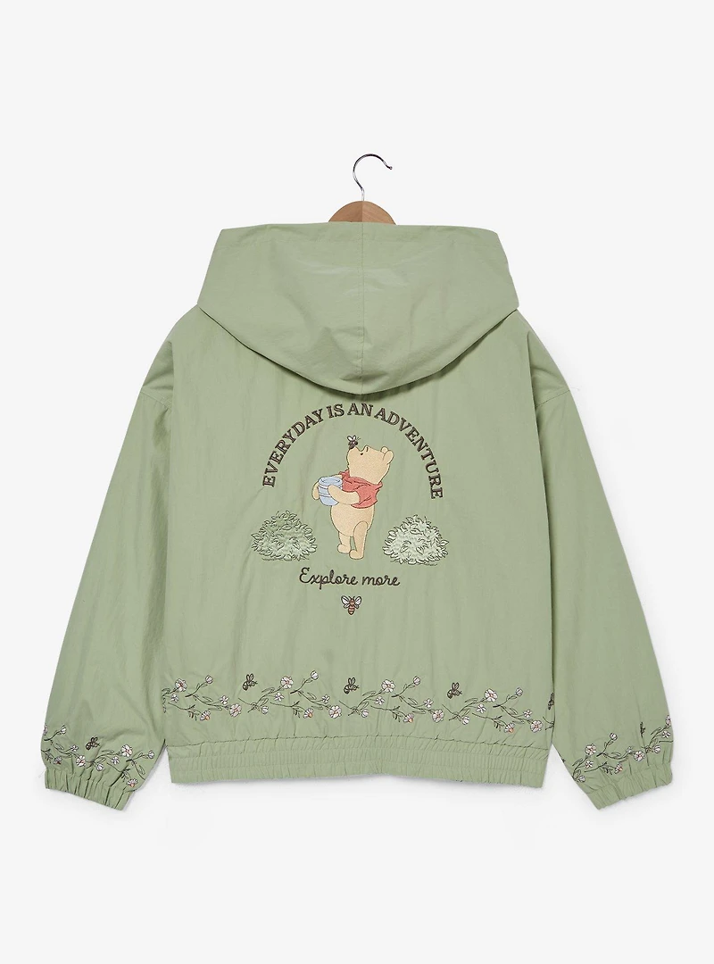 Disney Winnie the Pooh Green Women's Plus Cropped Jacket — BoxLunch Exclusive