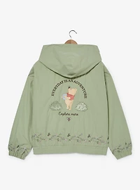 Disney Winnie the Pooh Green Women's Plus Cropped Jacket — BoxLunch Exclusive