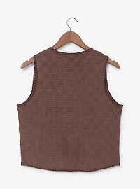 Disney Winnie the Pooh Floral Embroidered Women's Knit Vest - BoxLunch Exclusive