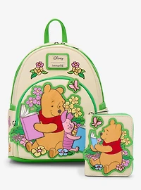 Loungefly Disney Winnie the Pooh Piglet & Pooh Bear Reading Mini Backpack - BoxLunch Exclusive