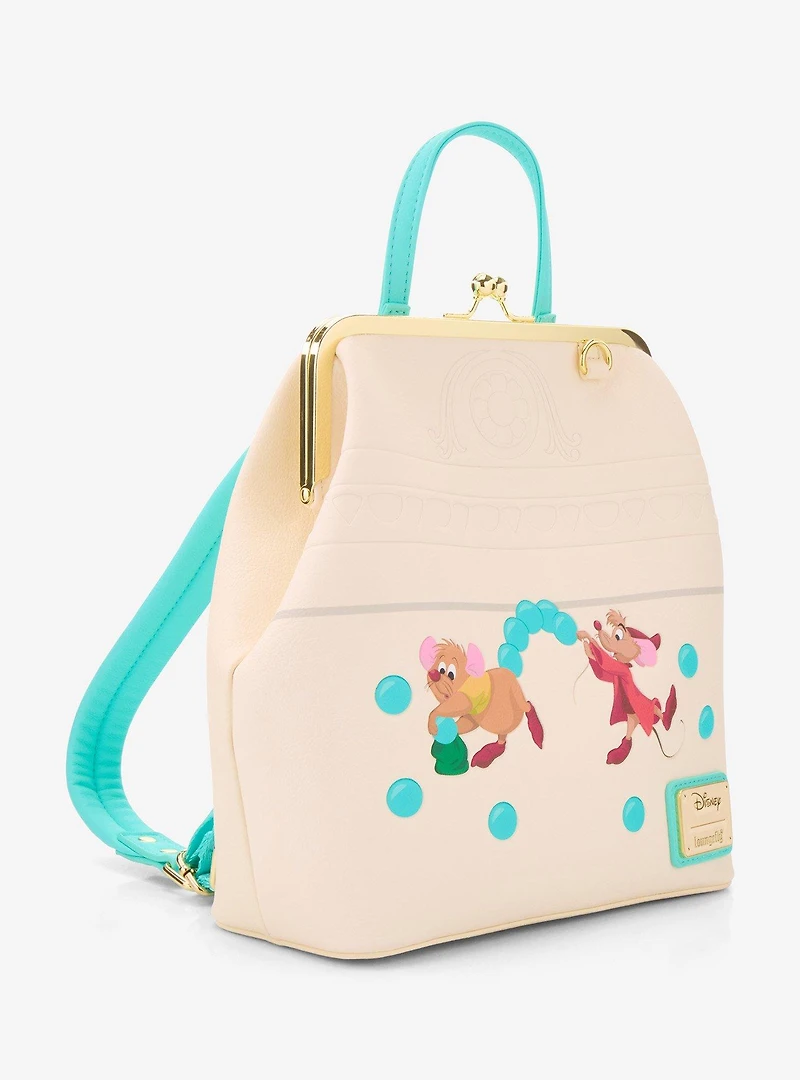Loungefly Disney Cinderella Jaq & Gus Beads Mini Backpack - BoxLunch Exclusive