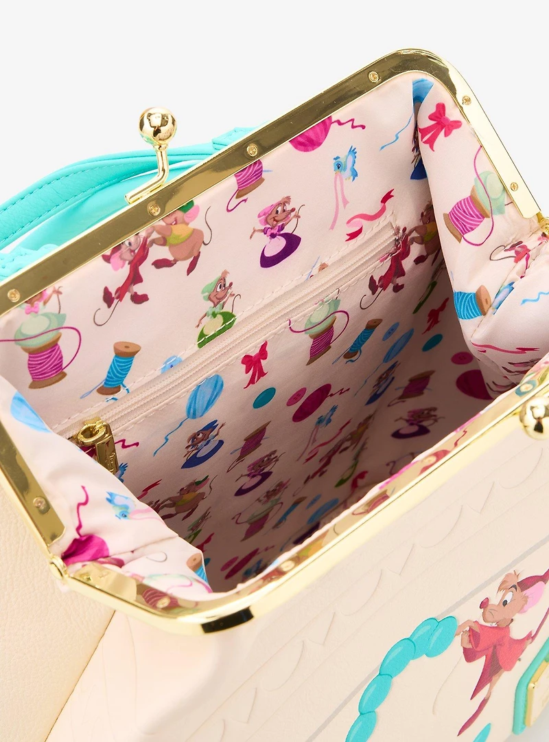 Loungefly Disney Cinderella Jaq & Gus Beads Mini Backpack - BoxLunch Exclusive