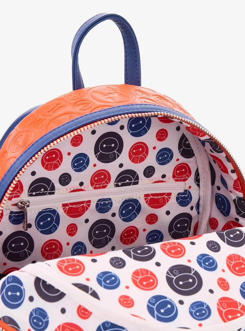 Loungefly Disney Big Hero 6 Baymax Lenticular Heart Hands Mini Backpack - BoxLunch Exclusive