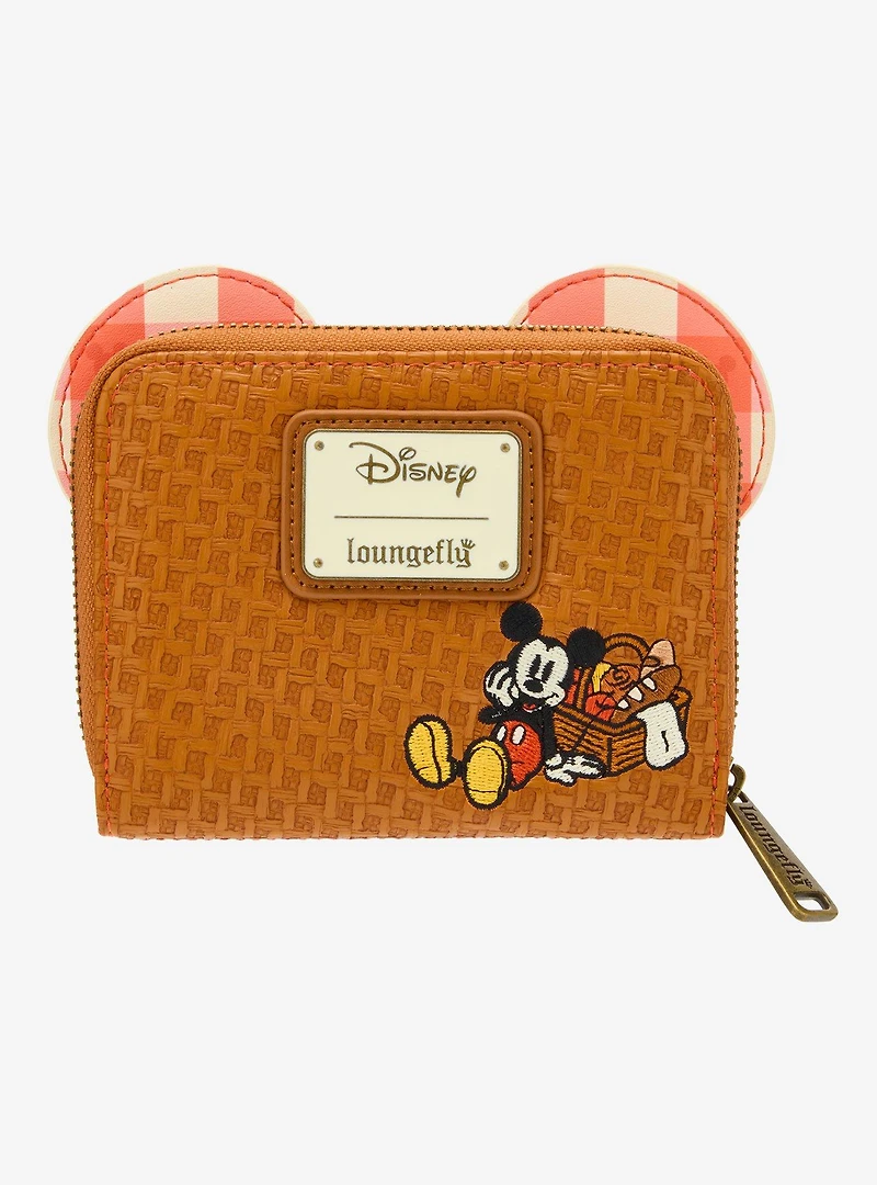 Loungefly Disney Mickey Mouse Picnic Ears Wallet - BoxLunch Exclusive