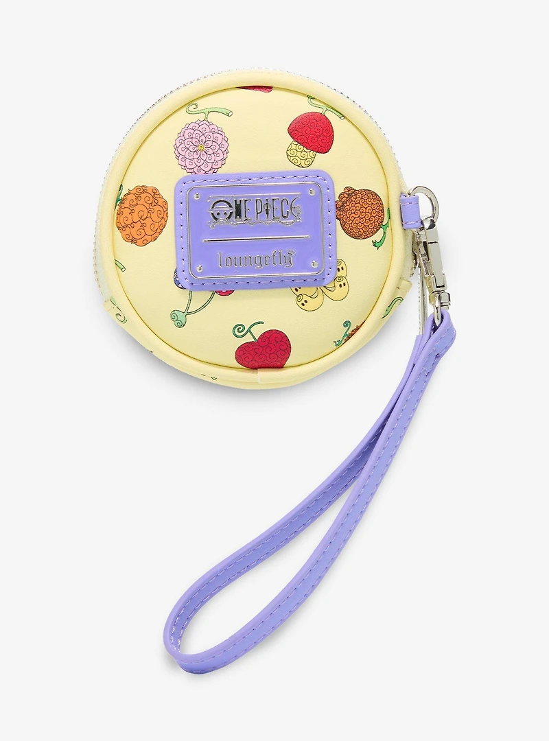 Loungefly One Piece Devil Fruit Allover Print Coin Purse - BoxLunch Exclusive