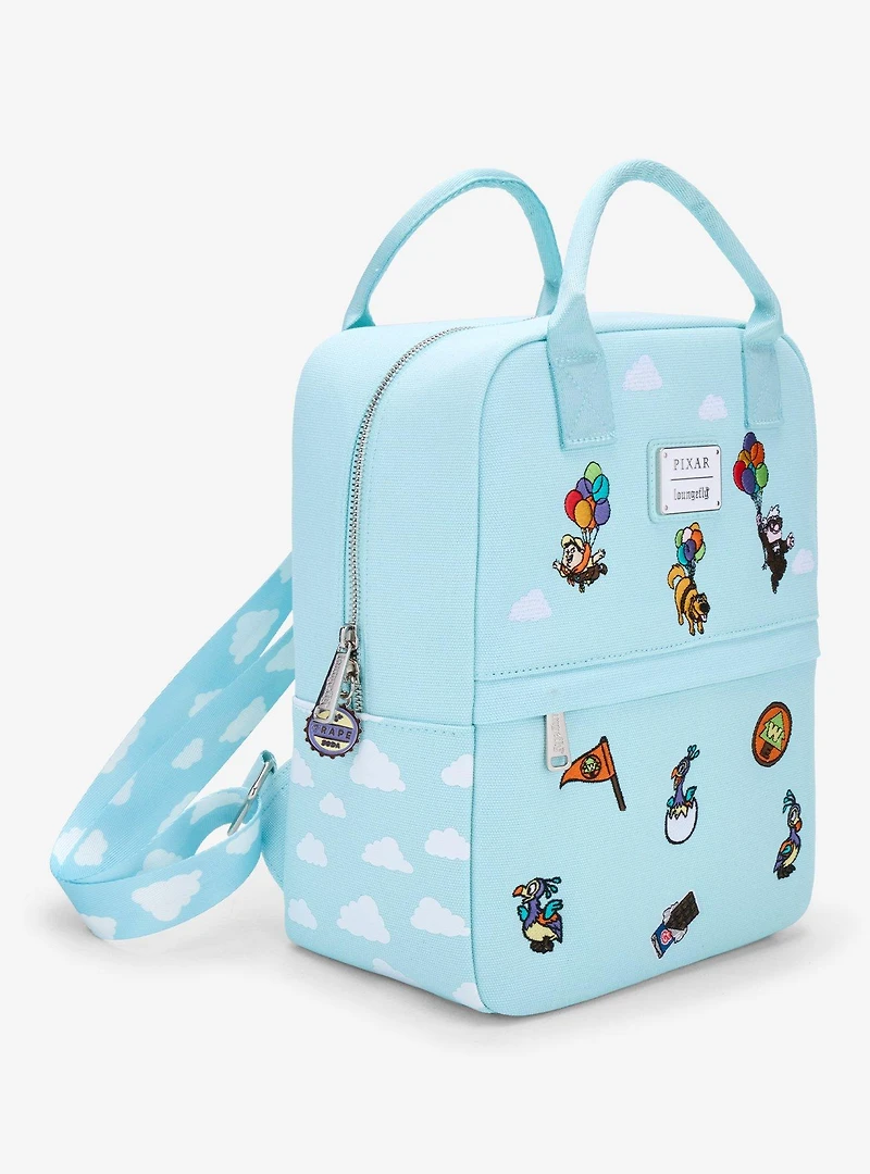 Loungefly Disney Pixar Up Embroidered Icons Canvas Mini Backpack — BoxLunch Exclusive