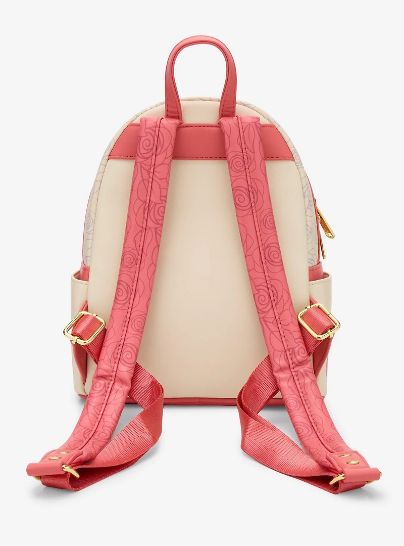 Loungefly Disney Sleeping Beauty Aurora Floral Magnetic Door Mini Backpack - BoxLunch Exclusive