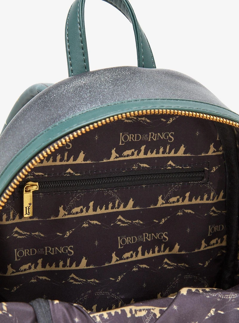Loungefly The Lord of the Rings Doors of Durin Glow-in-the-Dark Mini Backpack — BoxLunch Exclusive