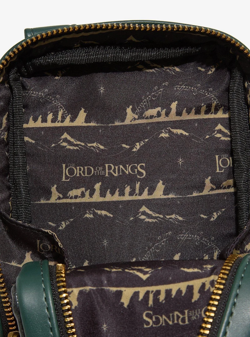 Loungefly The Lord of the Rings Doors of Durin Glow-in-the-Dark Crossbody Sling - BoxLunch Exclusive