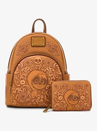 Loungefly Disney Pixar Coco Floral Miguel Tonal Mini Backpack - BoxLunch Exclusive