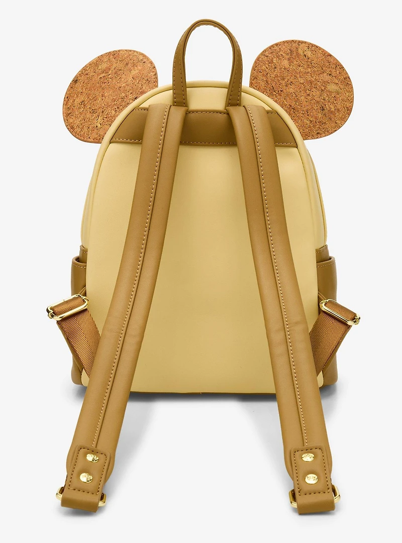 Loungefly Disney Mickey Mouse Corkboard Pin Display Ears Mini Backpack with Pin - BoxLunch Exclusive