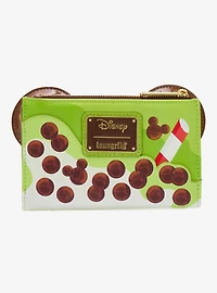 Loungefly Disney Mickey Mouse Green Tea Boba Figural Wallet - BoxLunch Exclusive