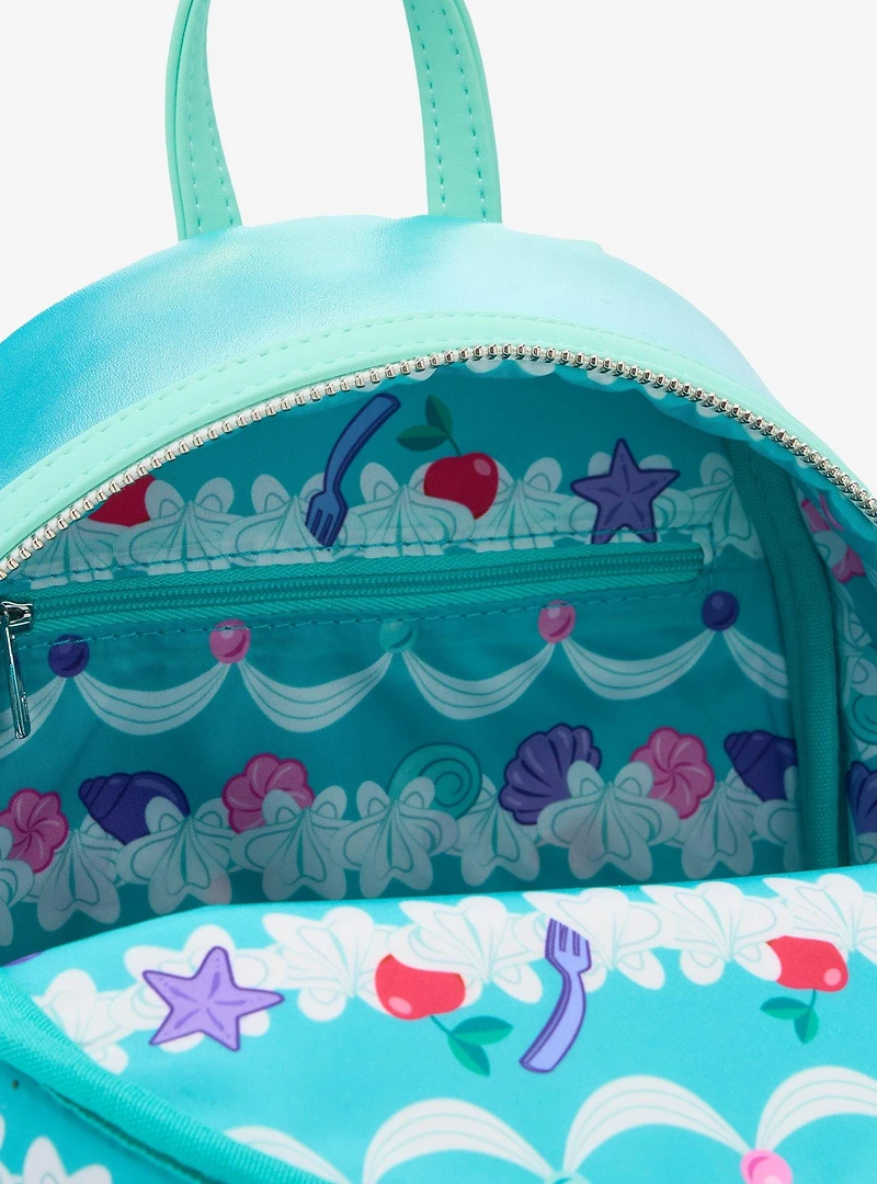 Loungefly Disney The Little Mermaid Ariel Cake Mini Backpack - BoxLunch Exclusive