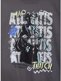 Disney Atlantis: The Lost Empire Milo Doodle Women's Crewneck - BoxLunch Exclusive