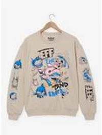 Marvel Rivals Jeff the Land Shark Doodle Portraits Women's Crewneck - BoxLunch Exclusive